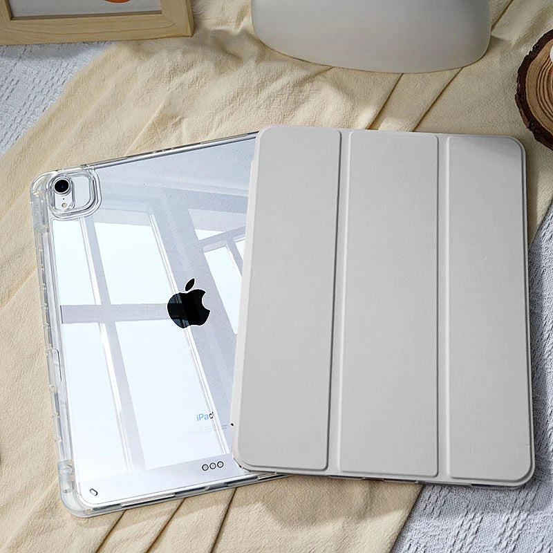 iPad Protective Case with Stand | Multi-Model Compatible Cream grey | Afrocentric