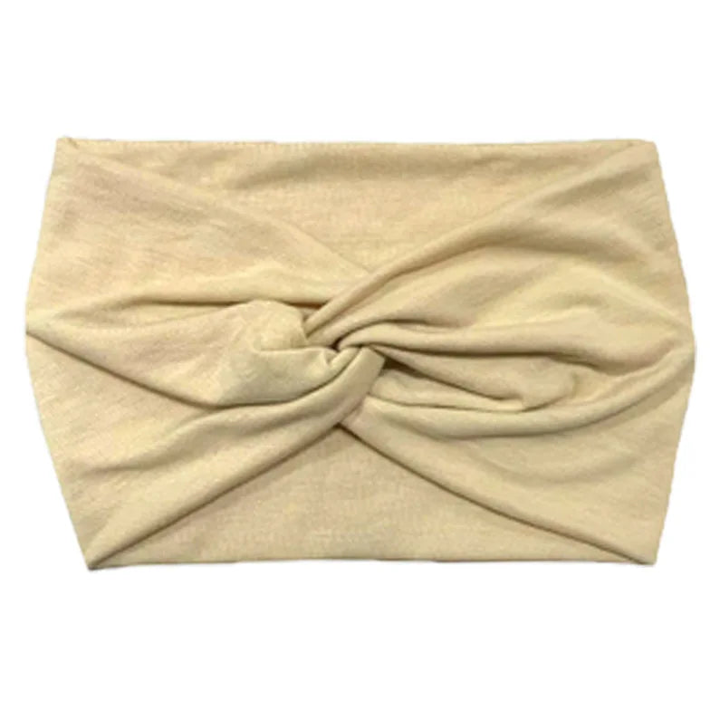 Wide Sports Headband | Elastic Yoga & Workout Hair Band for Women 06 | Afrocentric