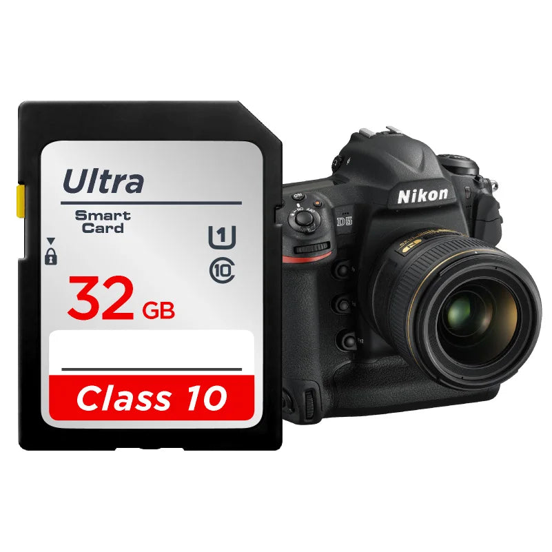 High-Speed SD Memory Card for Camera | Class 10 | 16GB–256GB | Afrocentric