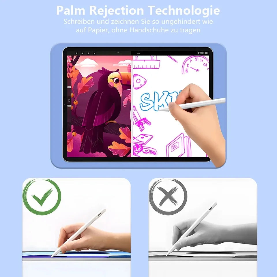 Stylus Pen for iPad | LED Power Indicator Palm Rejection Touch Pencil | Afrocentric
