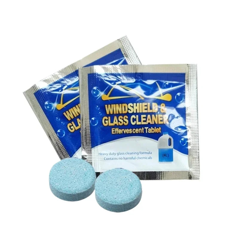 Car Windscreen Cleaner Effervescent Tablets | Concentrated | 10–300 pcs | Afrocentric