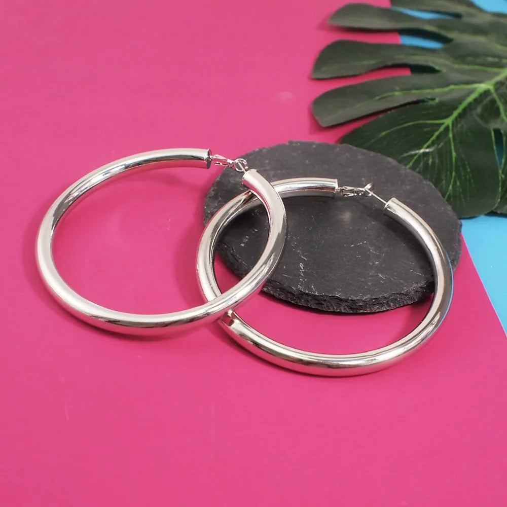 African Geometric Collar Necklace | Bold Statement Torque for Women 90mm Silver Color | Afrocentric