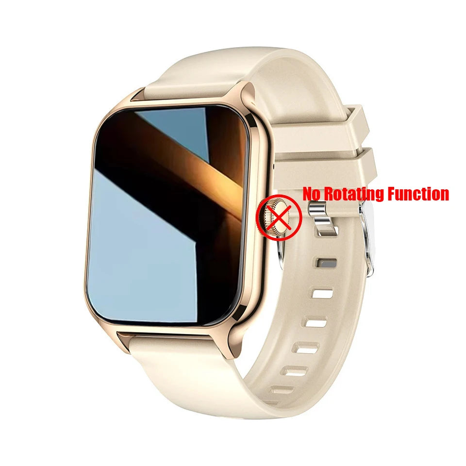 Smart Fitness Watch | Bluetooth Call, Heart Rate, Sleep Tracker & 2.01" Display GTS4 Golden | Afrocentric