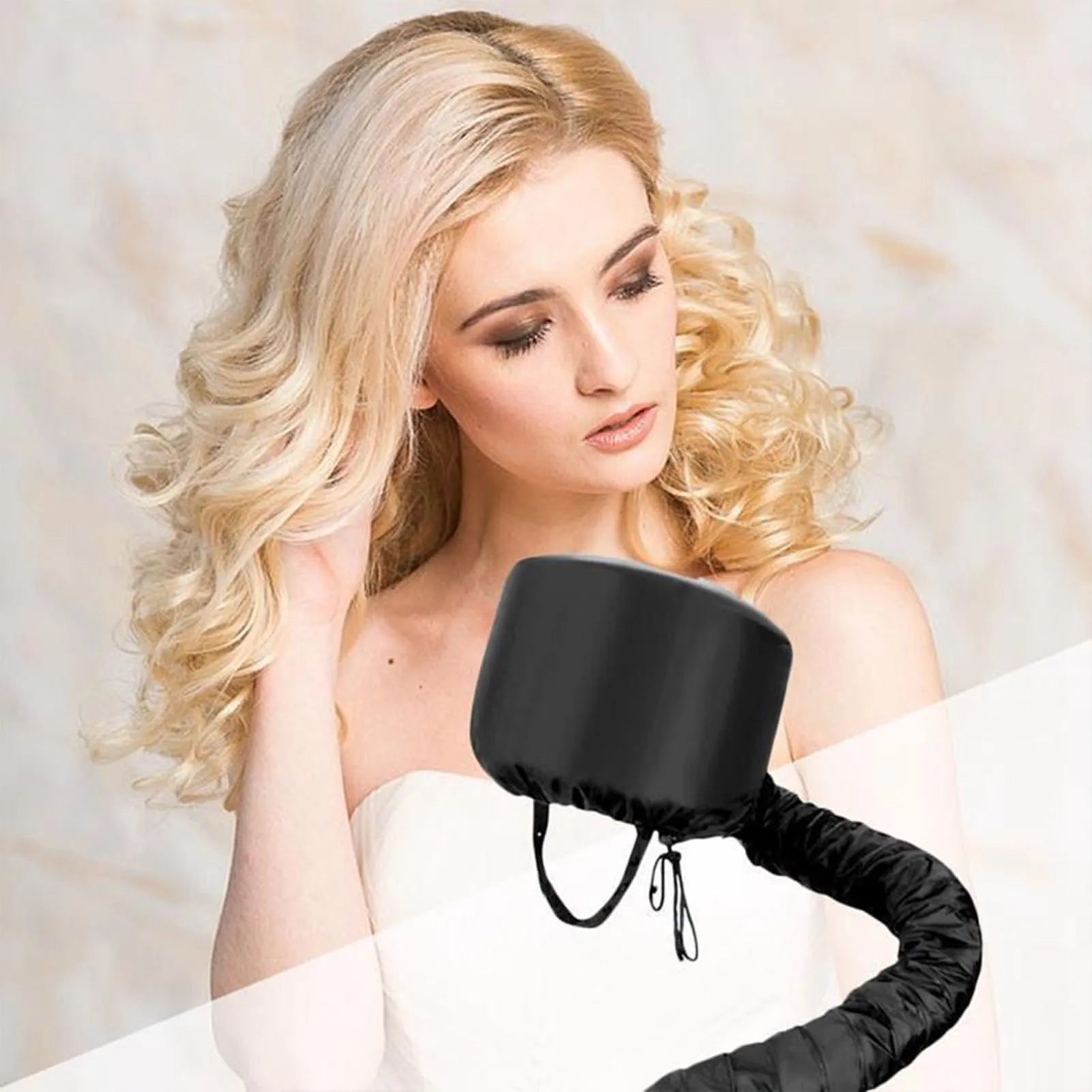 Hair Dryer Steamer Cap | Reusable Deep Conditioning Heat Cap | Afrocentric