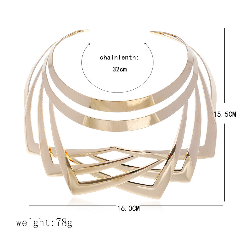 African Statement Choker Necklace | Afrocentric