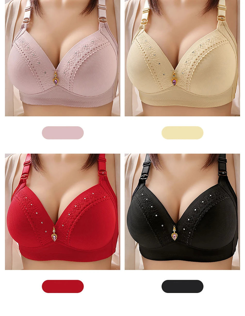 Women Full Cup Nursing Bra - Daily Comfort & Support Breathable Bra | Afrocentric