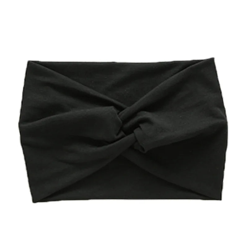 Wide Sports Headband | Elastic Yoga & Workout Hair Band for Women 02 | Afrocentric