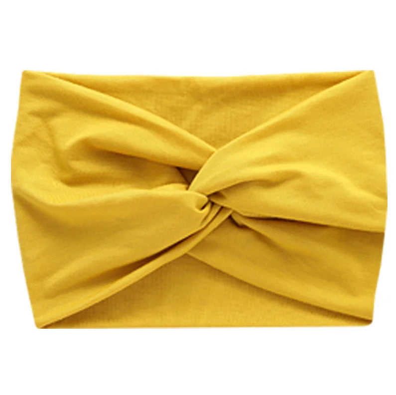 Wide Sports Headband | Elastic Yoga & Workout Hair Band for Women 07 | Afrocentric
