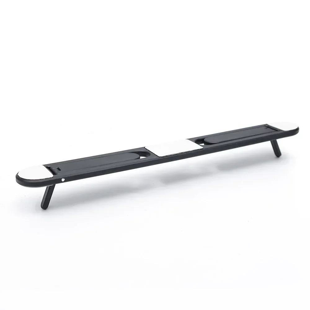 Foldable Invisible Laptop Stand | Universal Adhesive Bracket | MacBook & Laptop Plastic Black | Afrocentric