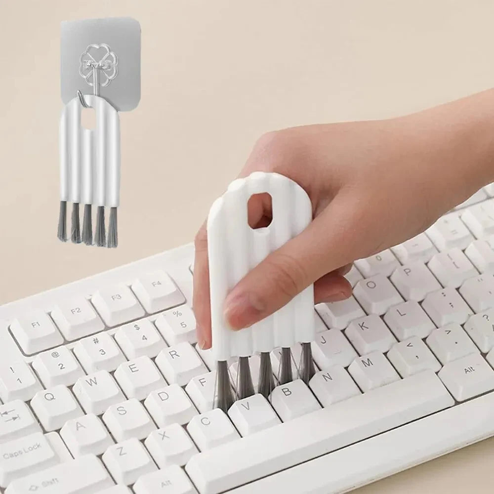 Multifunctional Flexible Gap Brush, Multi-Function Computer Cleaning Brush,Soft Brush Keyboard Cleaner, Household Cleaning Tool | Afrocentric