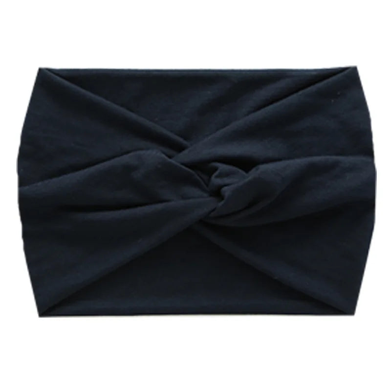 Wide Sports Headband | Elastic Yoga & Workout Hair Band for Women 04 | Afrocentric