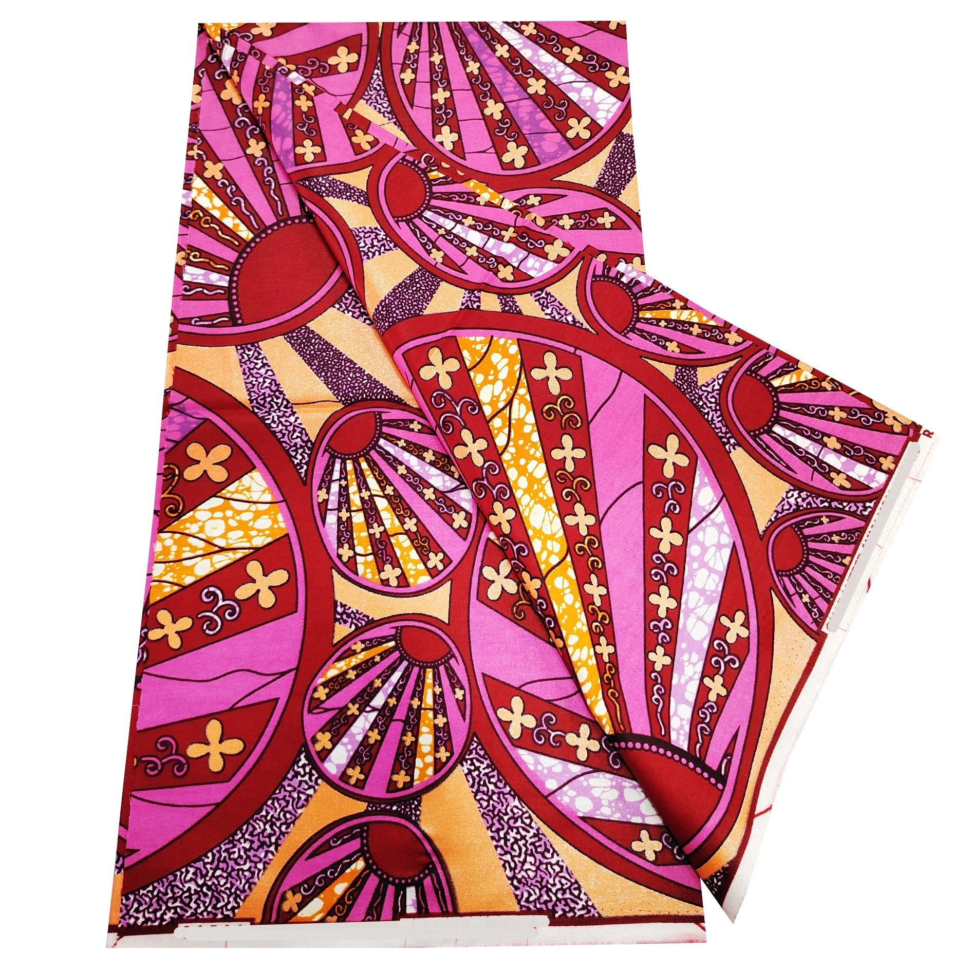 Newest African Grand Golden Wax Print Fabric 100% Cotton Good Quality Ankara Tissu Pagne Flash Gold Print Batik Wax H6-528-2 as picture 6 6yards | Afrocentric
