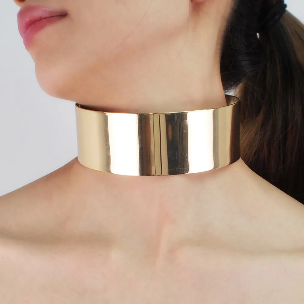 African Geometric Collar Necklace | Bold Statement Torque for Women | Afrocentric