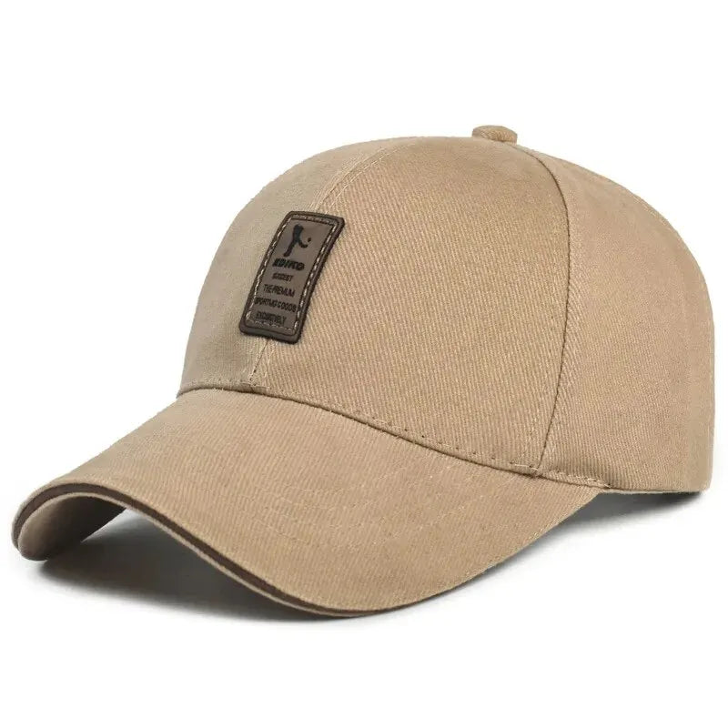 Classic Cotton Baseball Cap | Adjustable Unisex Sun Hat for All Seasons Khaki Adjustable | Afrocentric
