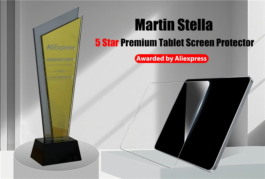 iPad Tempered Glass Screen Protector | 9H Hardness | Multi-Model | Afrocentric