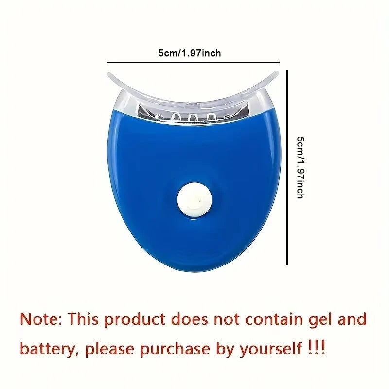 LED Teeth Whitening Device | Blue Light UV Whitening Mouthpiece for Brighter Teeth | Afrocentric