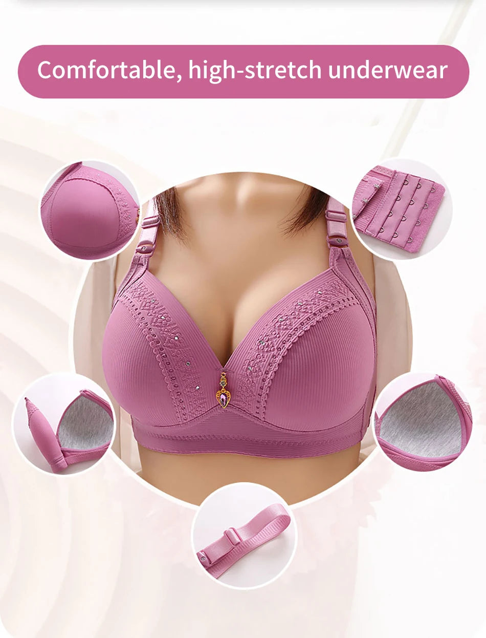 Women Full Cup Nursing Bra - Daily Comfort & Support Breathable Bra | Afrocentric