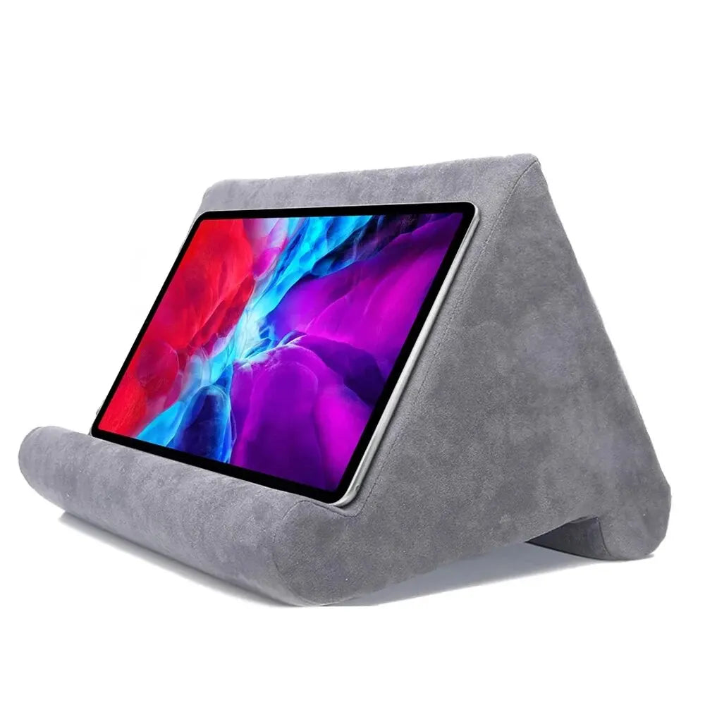 Sponge Pillow Tablet Stand | Bed Mount Holder for iPad, Samsung & Huawei Tablets | Afrocentric