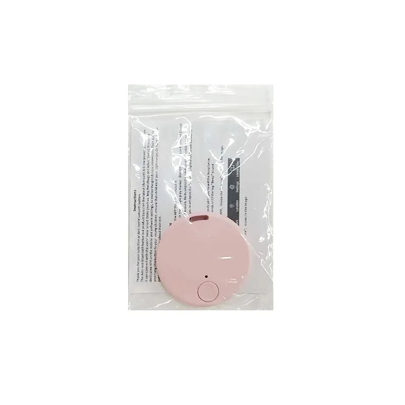 Bluetooth Key & Pet Tracker | Anti-Loss Smart Finder for Keys, Wallet, Pets & More Pink-A | Afrocentric