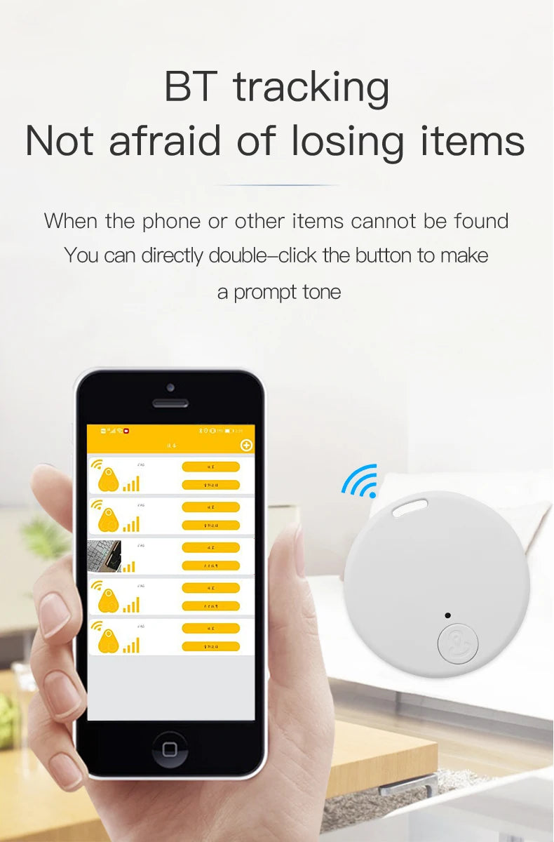 Bluetooth Key & Pet Tracker | Anti-Loss Smart Finder for Keys, Wallet, Pets & More | Afrocentric