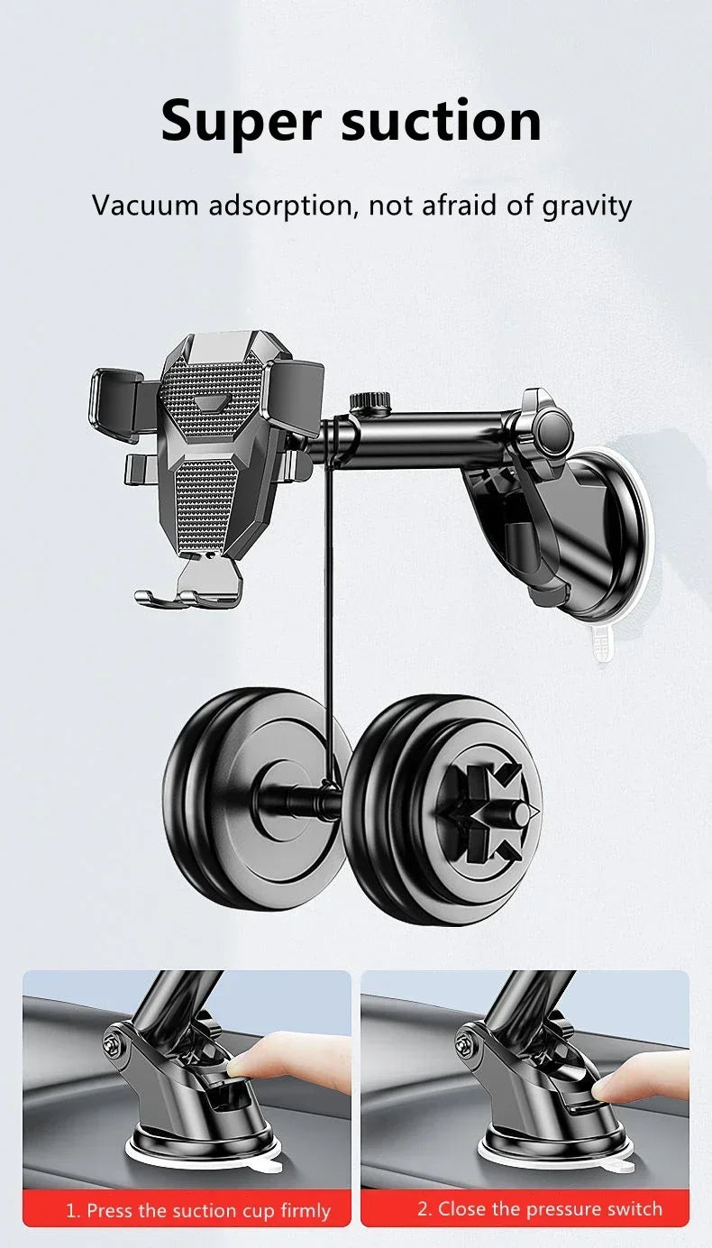 Universal Suction Cup Car Phone Holder Mount Stand for iPhone Samsung Xiaomi Huawei - Mobile Phone Sucker Support Bracket | Afrocentric