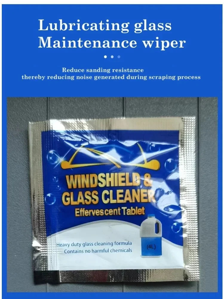 Car Windscreen Cleaner Effervescent Tablets | Concentrated | 10–300 pcs | Afrocentric