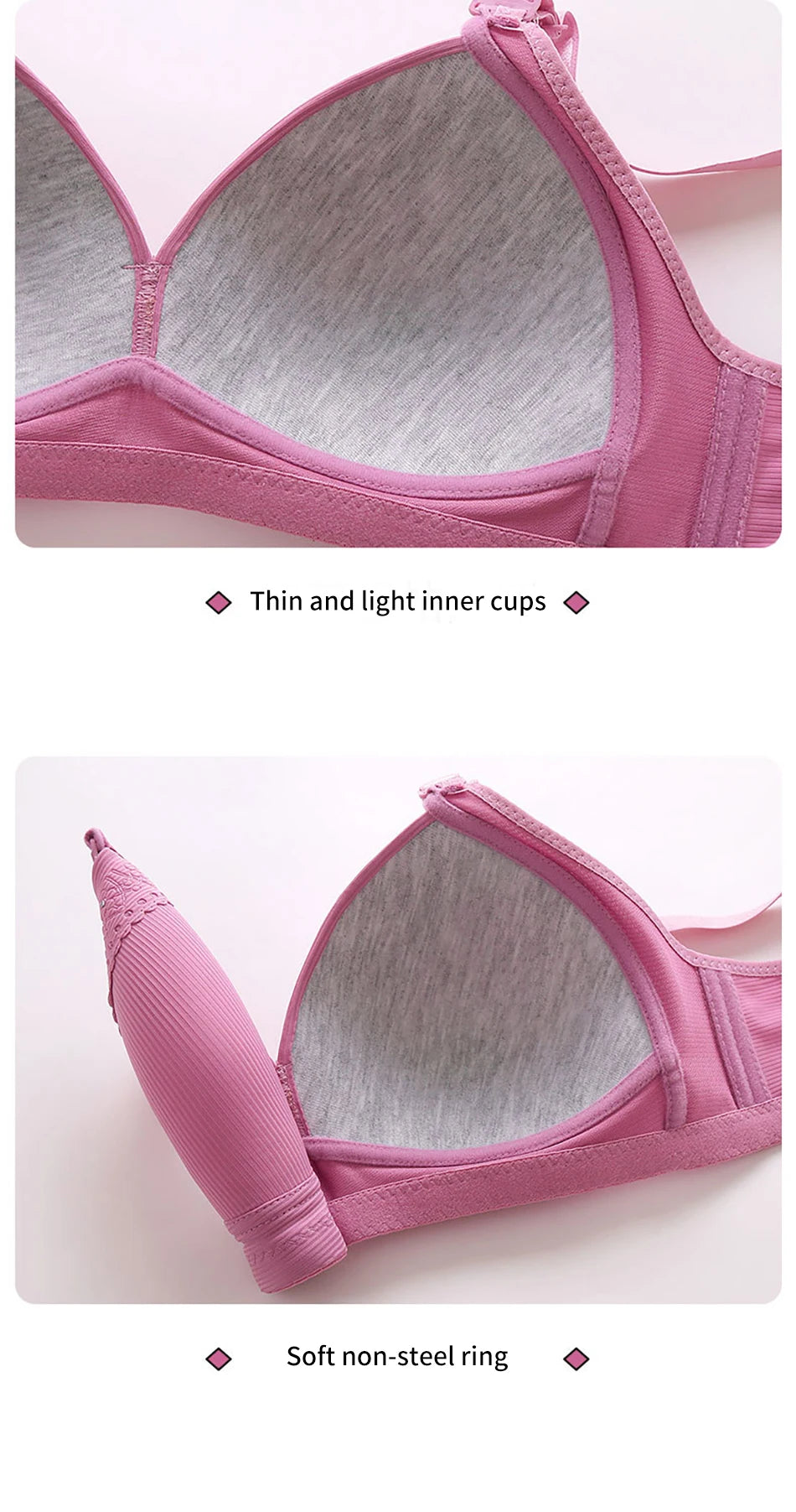 Women Full Cup Nursing Bra - Daily Comfort & Support Breathable Bra | Afrocentric