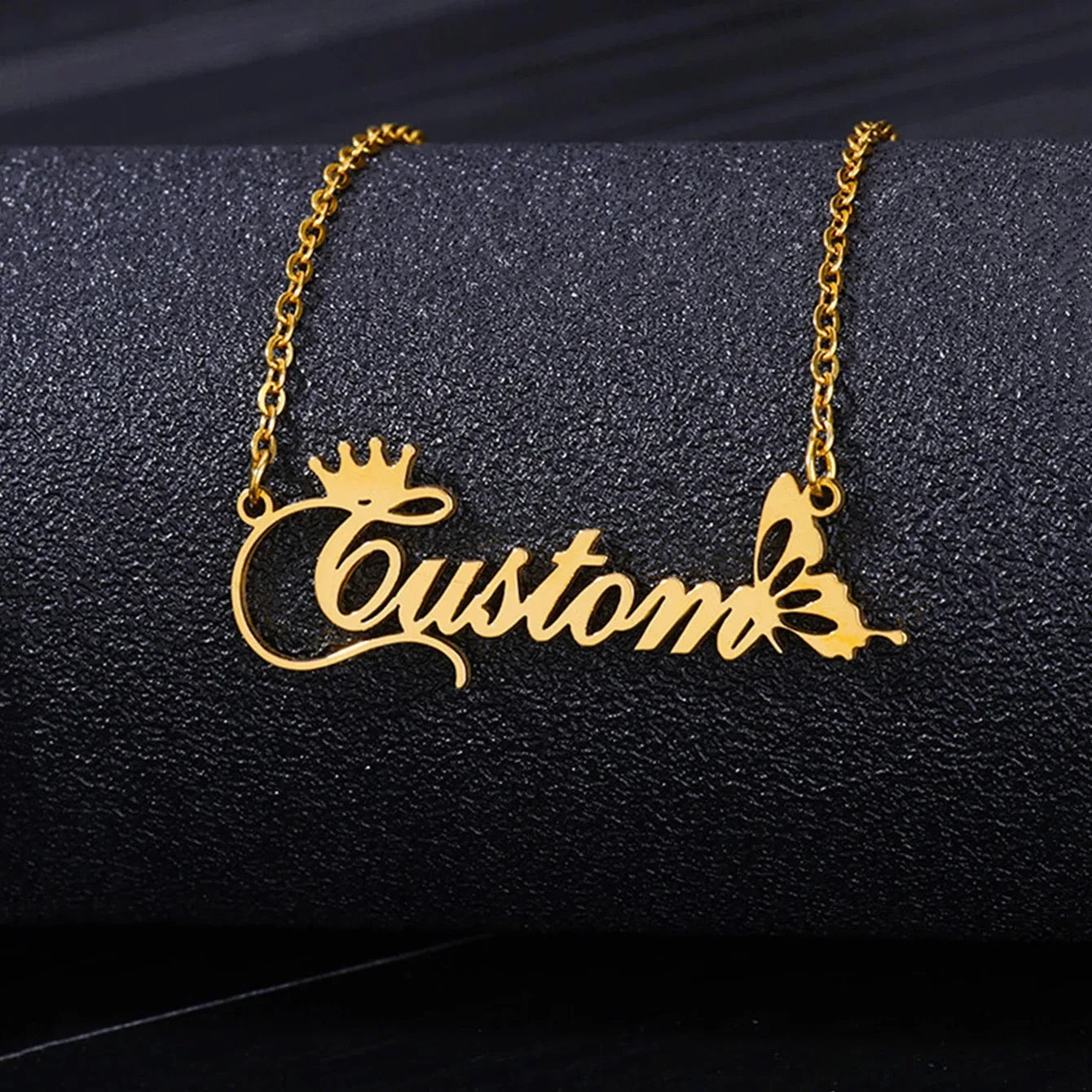 Custom Name Necklace for Women — Personalised Stainless Steel Pendant | Afrocentric