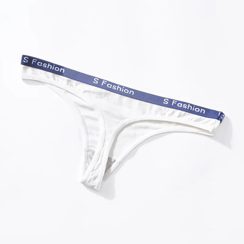 Women's Low-Waist Cotton Thong Panties | Soft & Comfortable | M–XL WT | Afrocentric