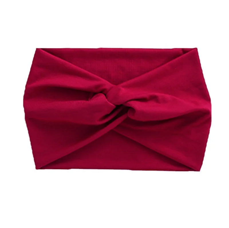 Wide Sports Headband | Elastic Yoga & Workout Hair Band for Women | Afrocentric
