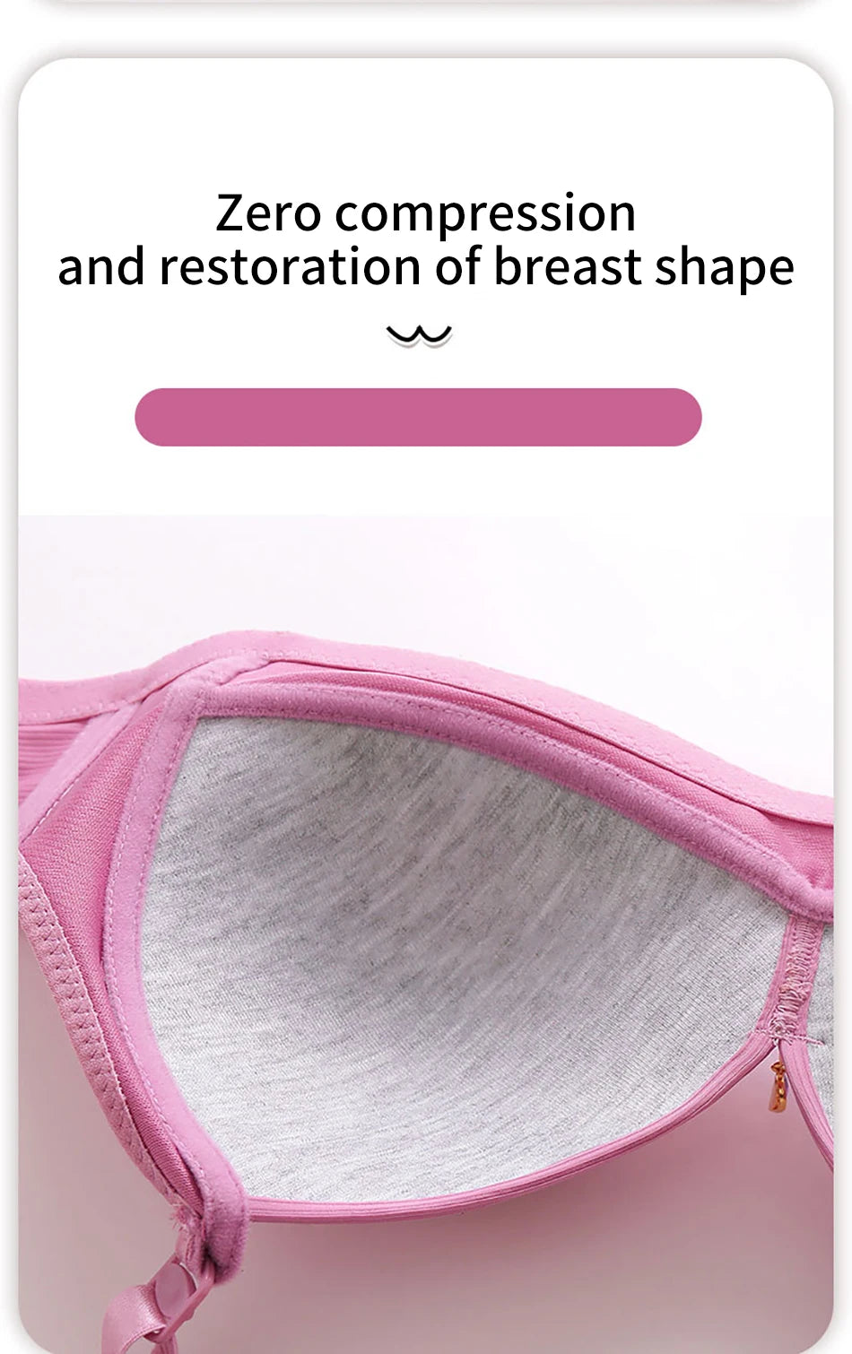 Women Full Cup Nursing Bra - Daily Comfort & Support Breathable Bra | Afrocentric