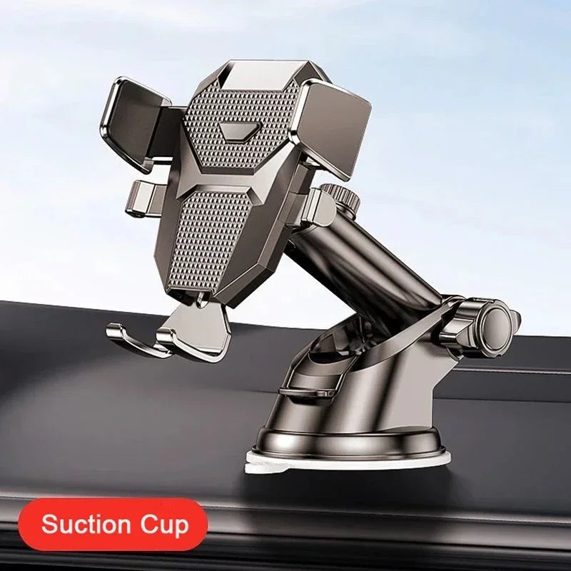 Universal Suction Cup Car Phone Holder Mount Stand for iPhone Samsung Xiaomi Huawei - Mobile Phone Sucker Support Bracket WHITE | Afrocentric