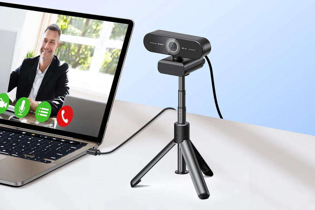 4K Webcam | EMEET C60E Autofocus USB Camera for Video Calls & Streaming | Afrocentric