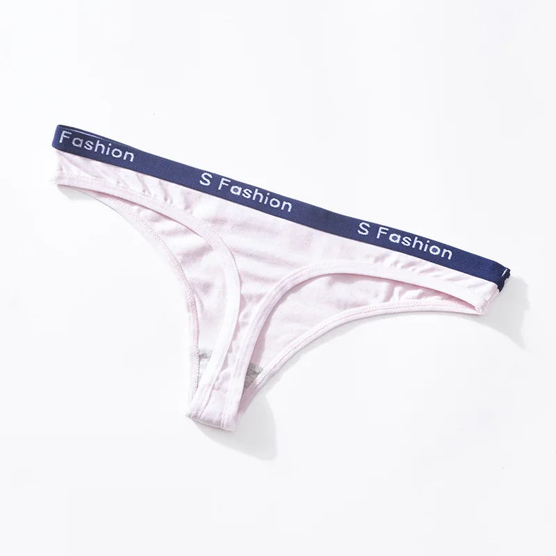 Women's Low-Waist Cotton Thong Panties | Soft & Comfortable | M–XL PK | Afrocentric