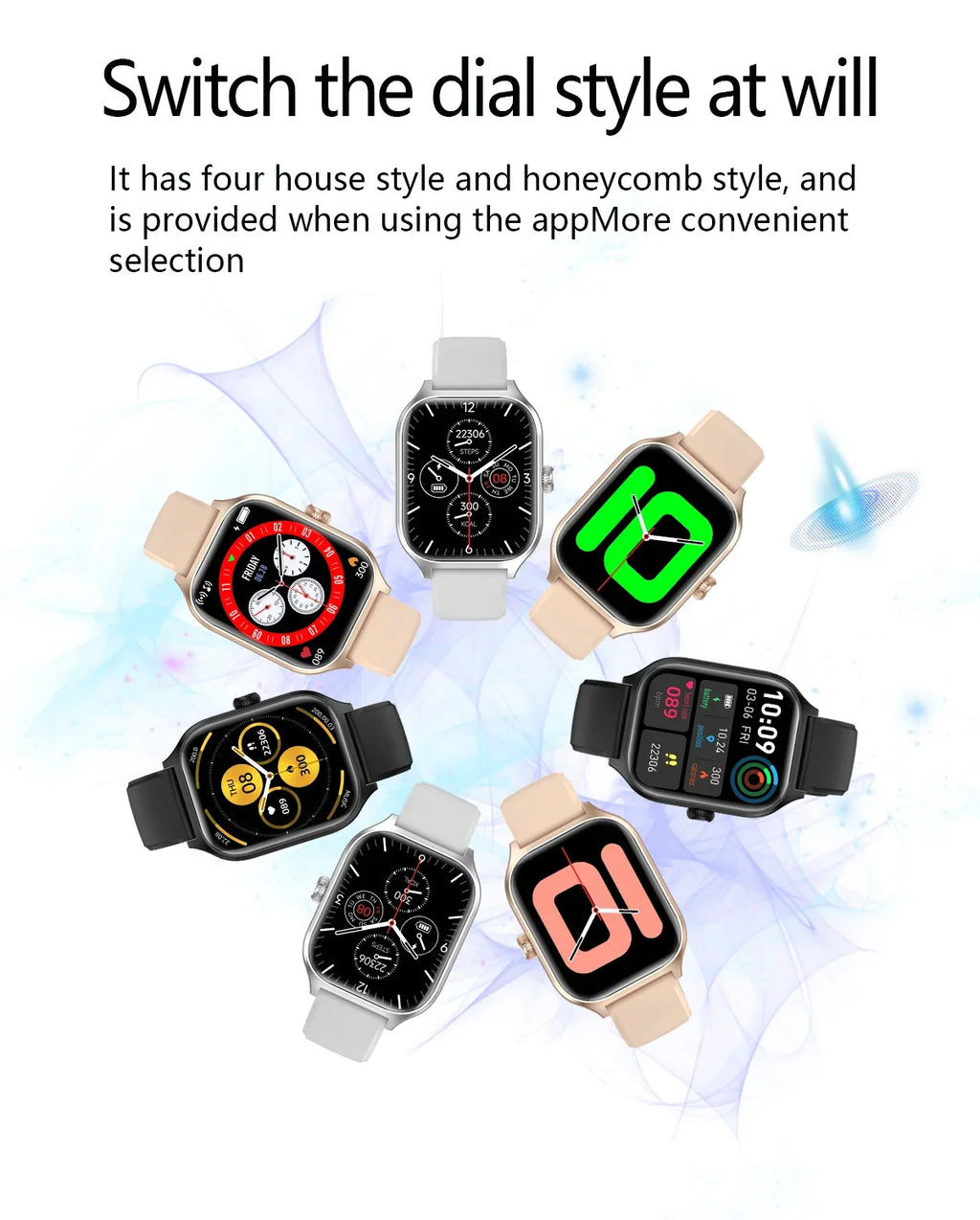 Smart Fitness Watch | Bluetooth Call, Heart Rate, Sleep Tracker & 2.01" Display | Afrocentric