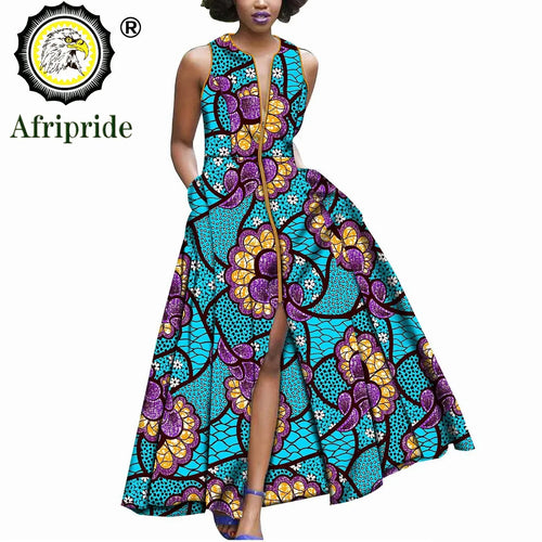 2026 African Dresses for Women Dashiki Print Plus Size Spring&Summer Slim Fit Party Wedding Mini Skirt S1925024 618-9 | Afrocentric