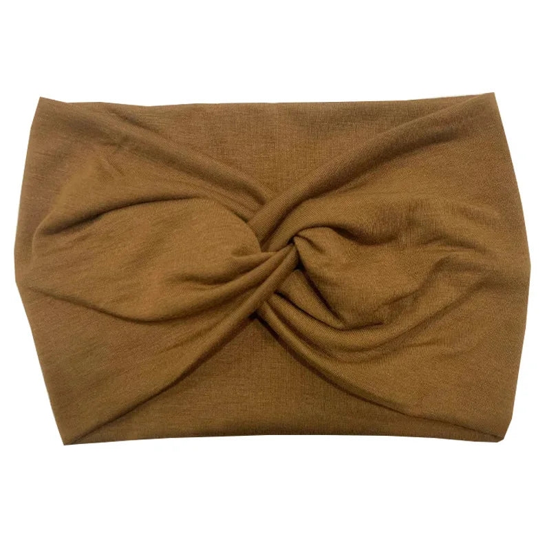 Wide Sports Headband | Elastic Yoga & Workout Hair Band for Women 10 | Afrocentric