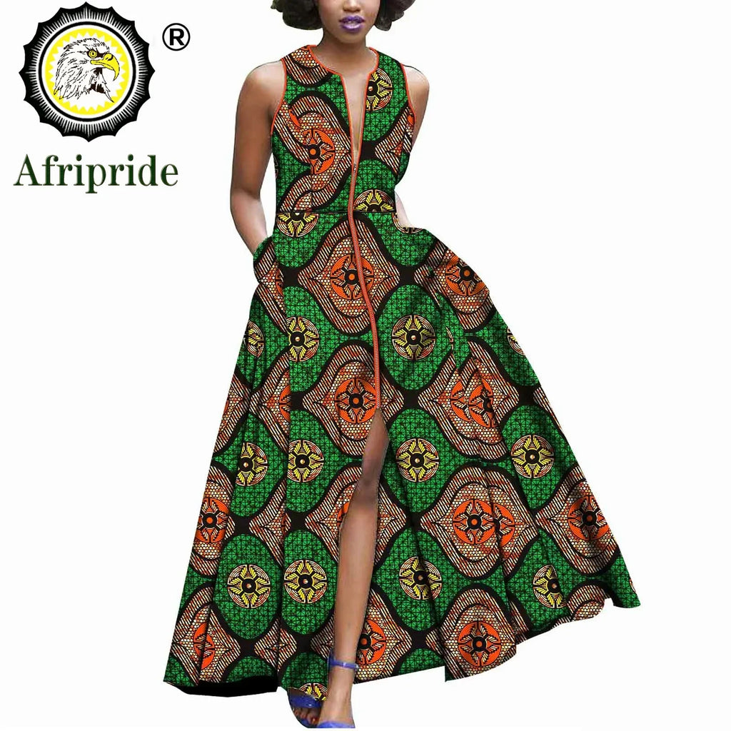 2026 African Dresses for Women Dashiki Print Plus Size Spring&Summer Slim Fit Party Wedding Mini Skirt S1925024 | Afrocentric