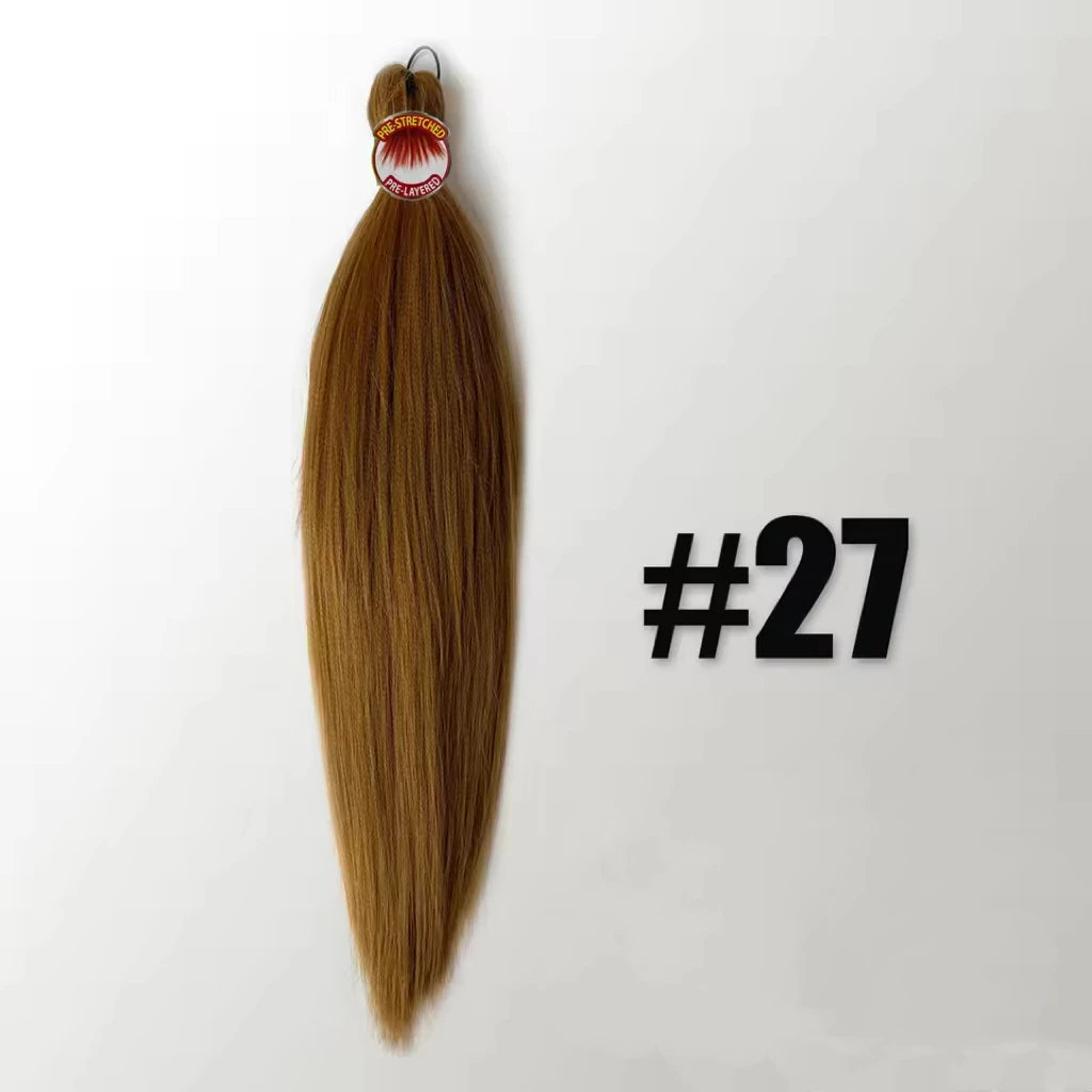 Sensationnel Pre-Stretched Braiding Hair #27 4Pcs Lot