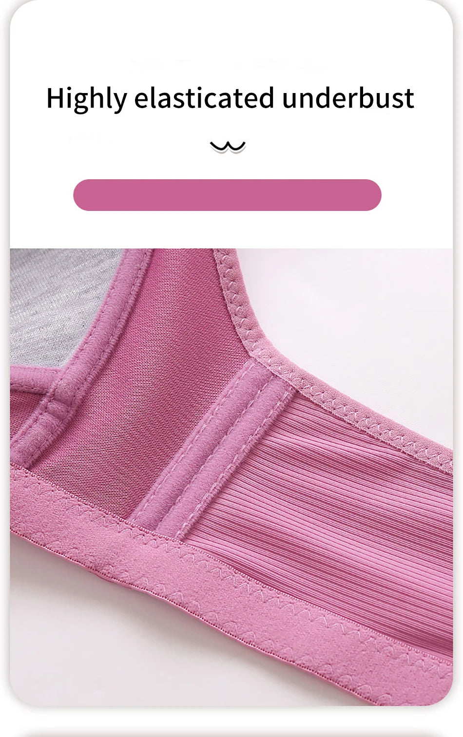 Women Full Cup Nursing Bra - Daily Comfort & Support Breathable Bra | Afrocentric