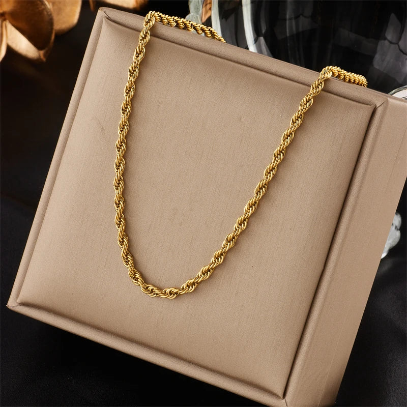 Multilayer Coin Pendant Necklace | Layered Chain for Women N1703 | Afrocentric
