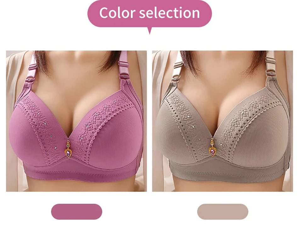 Women Full Cup Nursing Bra - Daily Comfort & Support Breathable Bra | Afrocentric