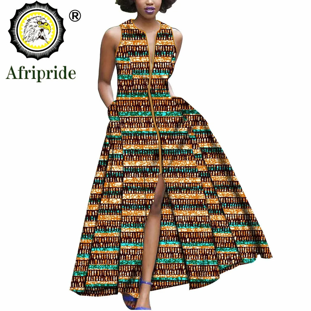 2026 African Dresses for Women Dashiki Print Plus Size Spring&Summer Slim Fit Party Wedding Mini Skirt S1925024 | Afrocentric