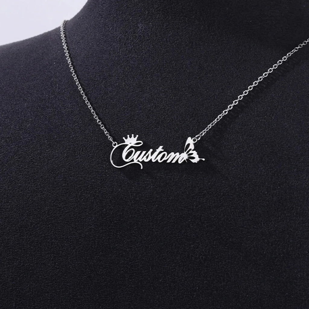 Custom Name Necklace for Women — Personalised Stainless Steel Pendant | Afrocentric