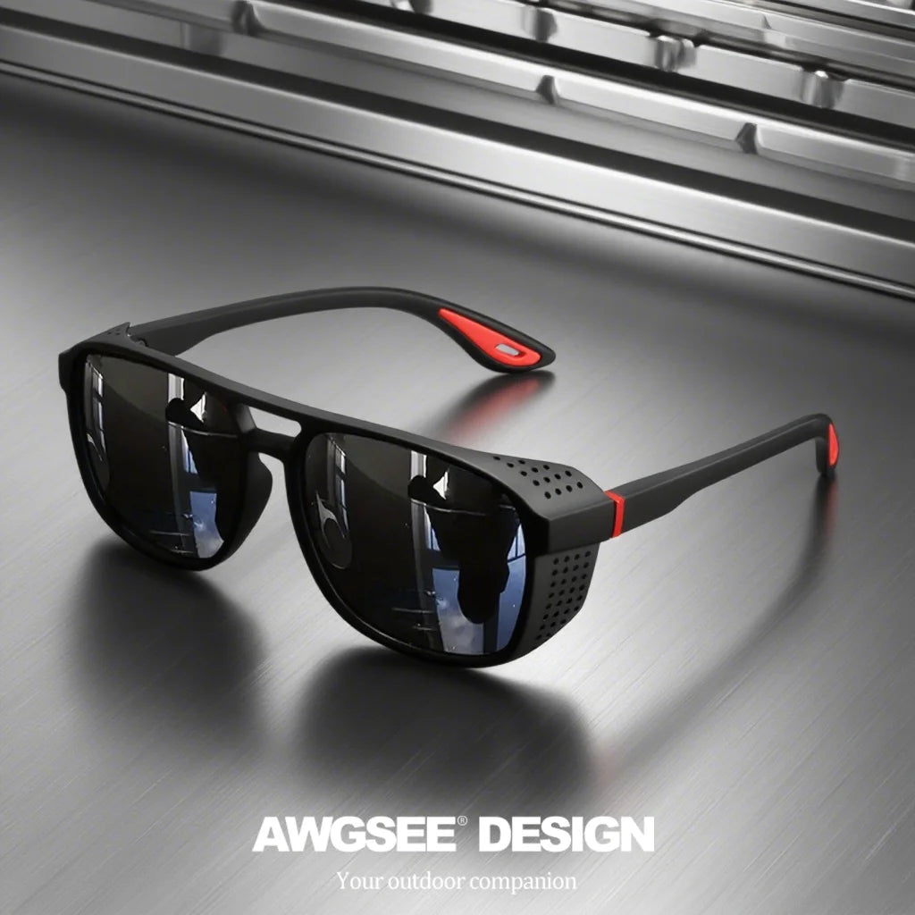 Polarized Sports Sunglasses | UV400 Mirror Lenses for Cycling, Running & Outdoor Sports | Afrocentric