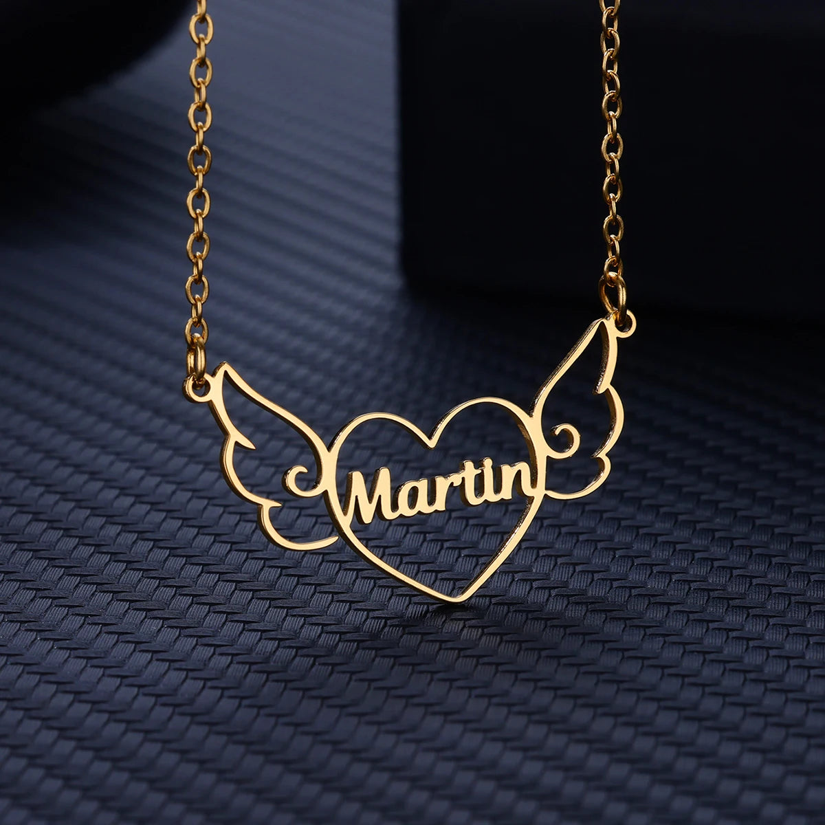 Custom Name Necklace for Women — Personalised Stainless Steel Pendant Style 5 | Afrocentric