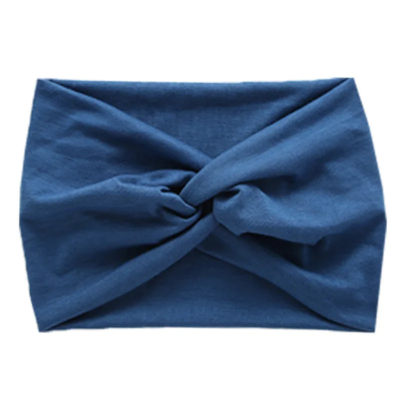 Wide Sports Headband | Elastic Yoga & Workout Hair Band for Women 08 | Afrocentric