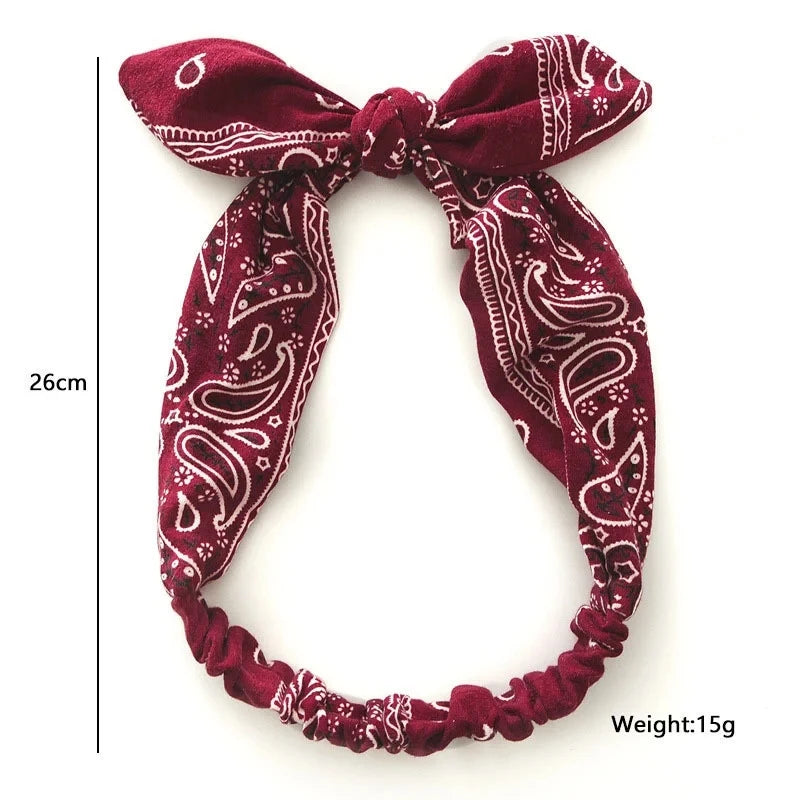 Boho Knot Elastic Headband | Cross Turban Hair Band for Women | Afrocentric