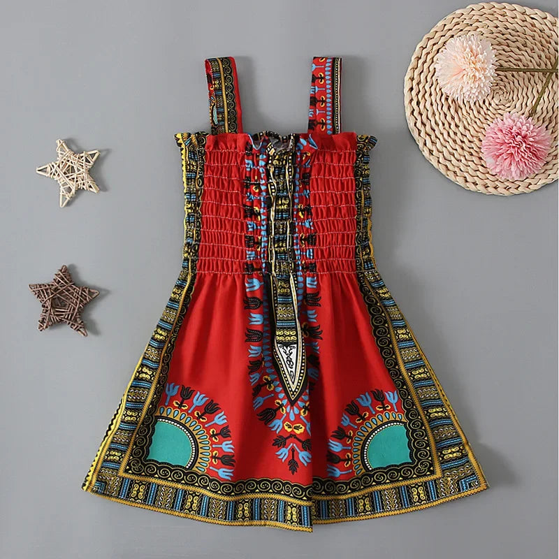 African Print Children's Dress | Afrocentric