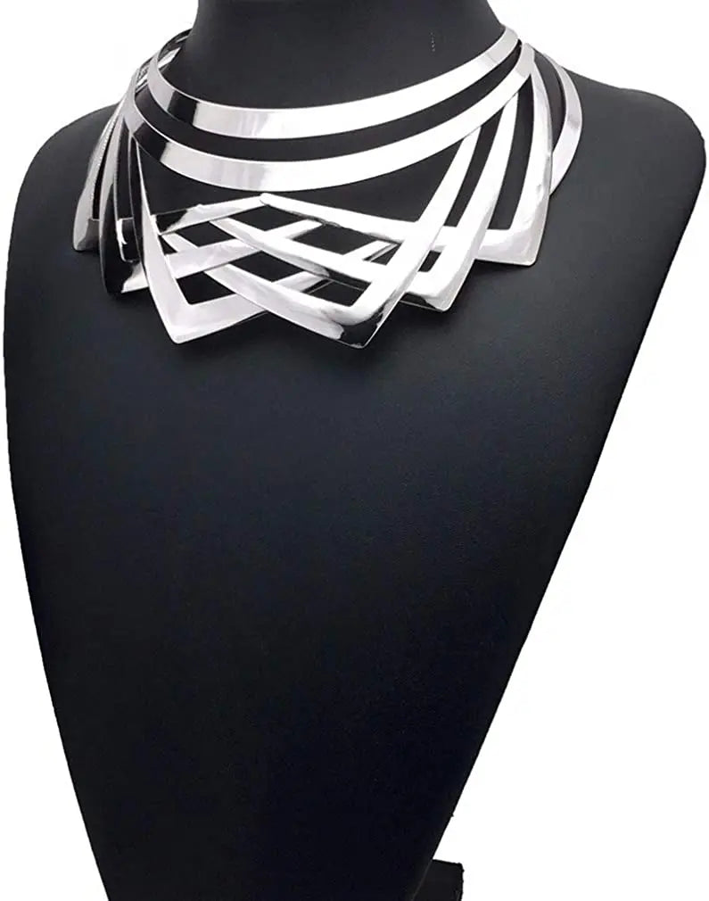 African Statement Choker Necklace | Afrocentric